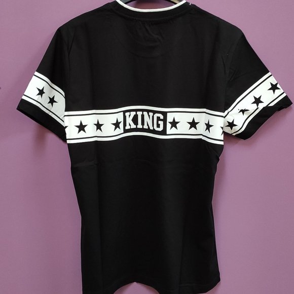 Dolce Gabbana Black Star Printed T-Shirt